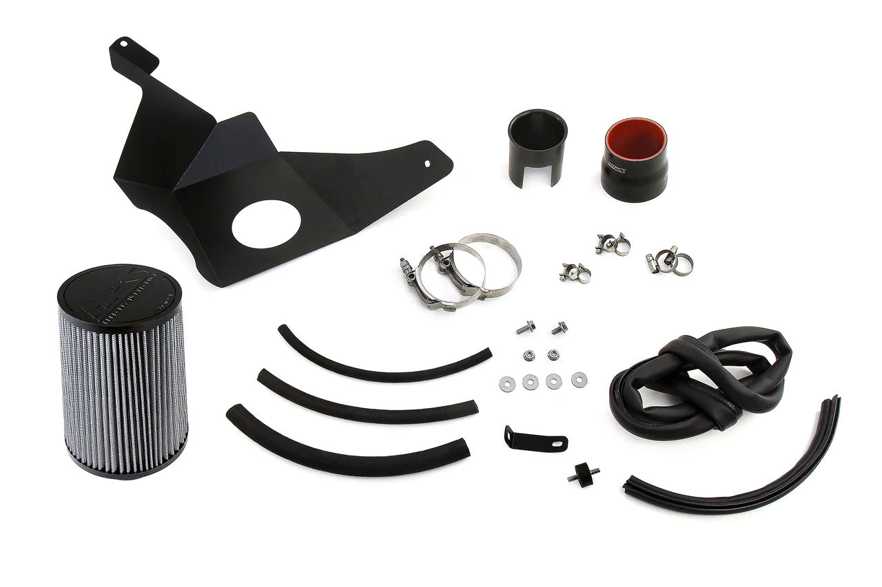 HPS Polish Shortram Air Intake Kit + Heat Shield For 98-00 Lexus GS300 3.0L Non Turbo S160 2nd Gen