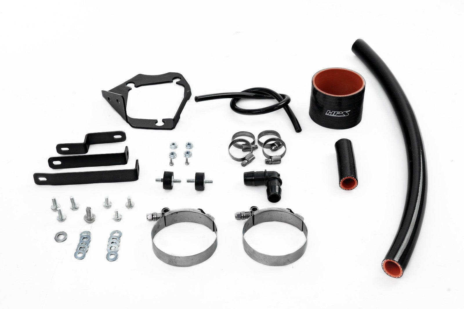 HPS 827-718R Red Shortram Air Intake w/Heat Shield 827-718R