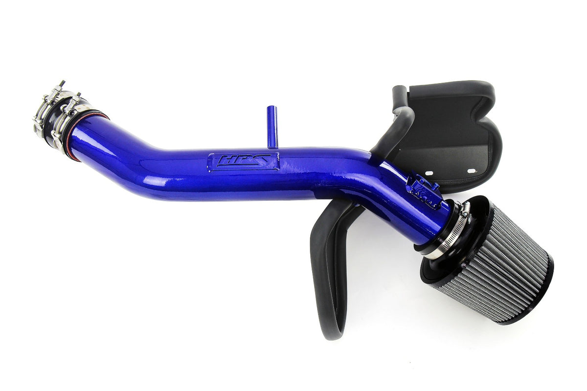 HPS Blue 827-720BL Shortram Air Intake Kit w/Heat Shield 827-720BL