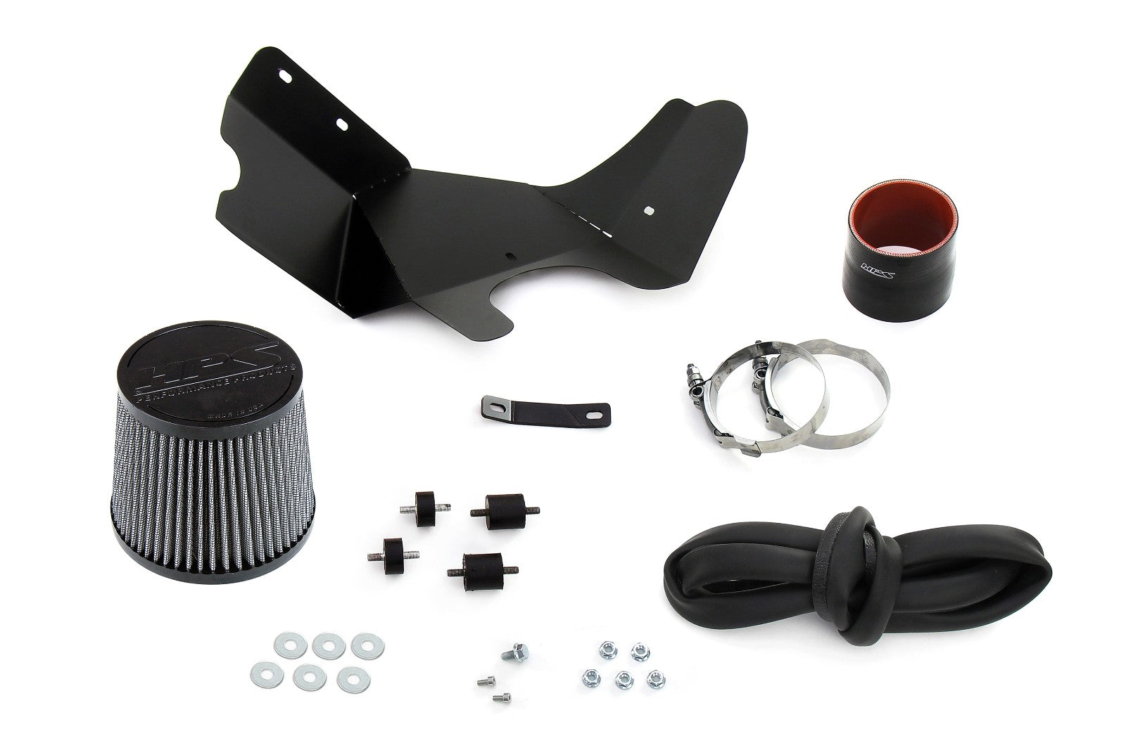 HPS Blue 827-720BL Shortram Air Intake Kit w/Heat Shield 827-720BL