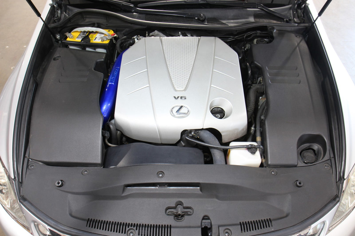 HPS Blue 827-720BL Shortram Air Intake Kit w/Heat Shield 827-720BL