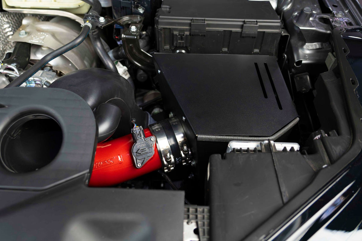 HPS 827-728R Red Shortram Air Intake w/Heat Shield 827-728R