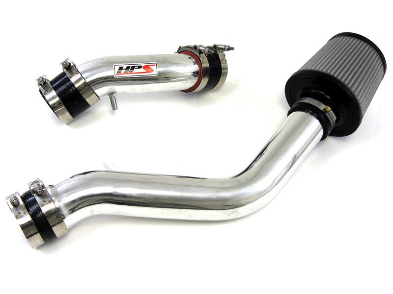 HPS Polish Cold Air Intake Kit with Filter For 04-08 Hyundai Tiburon 2.0L with MAF Sensor-Air Intake Systems-BuildFastCar-837-142P