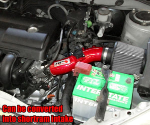 HPS Red Cold Air Intake Kit with Filter For 03-04 Toyota Matrix XR 1.8L-Air Intake Systems-BuildFastCar-837-513R-3