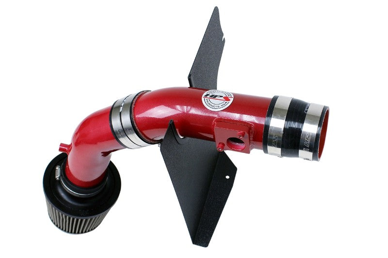 HPS Red Cold Air Intake Kit with Filter For 08-14 Subaru WRX STI 2.5L Turbo-Air Intake Systems-BuildFastCar-837-566R-1