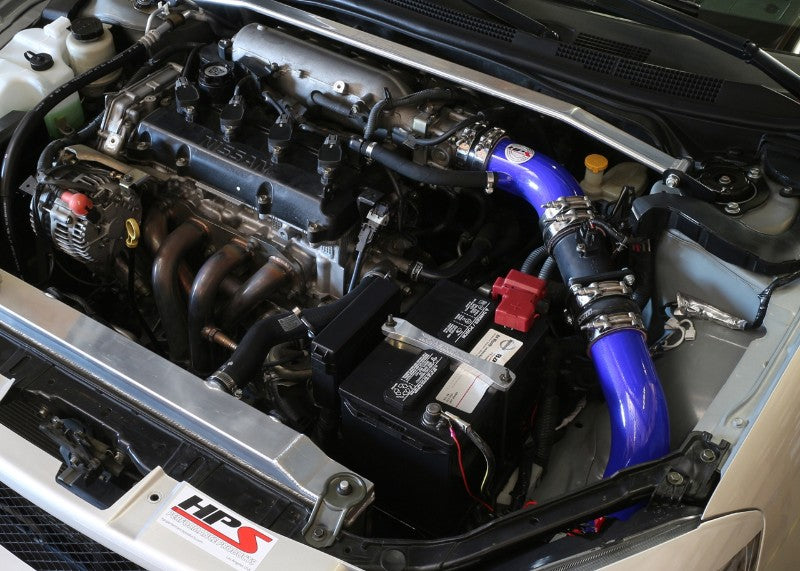 HPS Blue Cold Air Intake Kit with Filter For 02-06 Nissan Altima 2.5L 4Cyl-Air Intake Systems-BuildFastCar-837-570BL