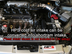 HPS Polish Cold Air Intake Kit with Filter For 02-06 Nissan Altima 2.5L 4Cyl-Air Intake Systems-BuildFastCar-837-570P