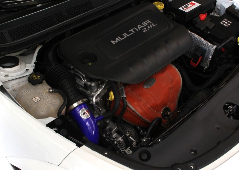 HPS Blue Cold Air Intake Kit with Filter For 13-16 Dodge Dart 2.4L Non Turbo-Air Intake Systems-BuildFastCar-837-571BL