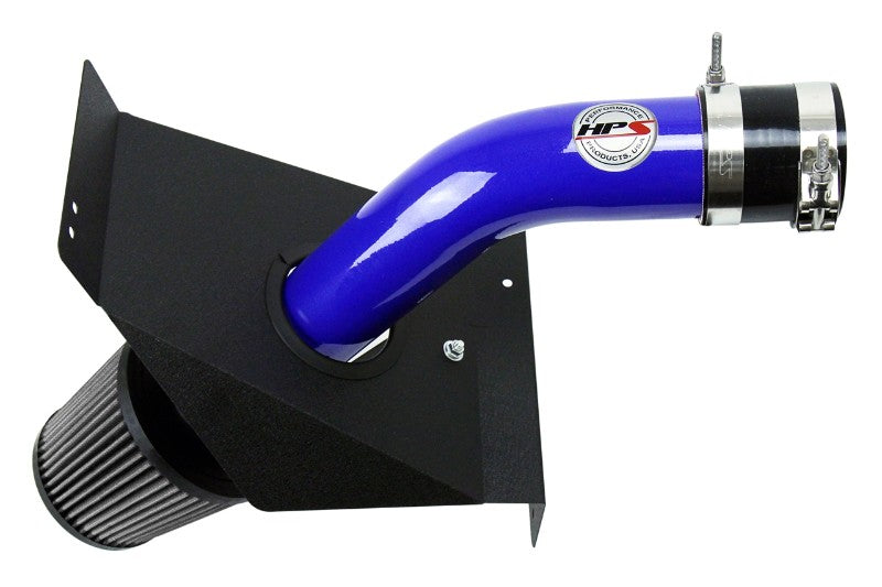 HPS Blue Cold Air Intake Kit with Filter For 15-17 Subaru WRX STI 2.5L Turbo-Air Intake Systems-BuildFastCar-837-573BL-1
