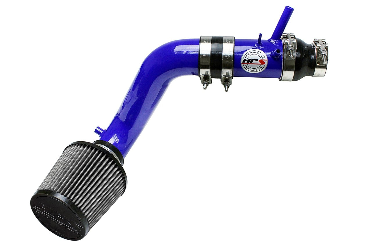 HPS Performance Blue Cold Air Intake for 2013-2014 Dodge Dart 1.4L Turbo-Air Intake Systems-BuildFastCar-837-576BL