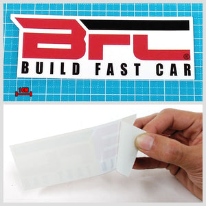 Build Fast Car Logo Universal Car Truck Bumper Window Door Vinyl Decals/Stickers