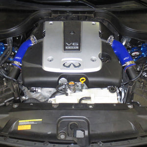 HPS Blue Silicone Post MAF Air Intake Hose For Infiniti 07-08 G35 Sedan VQ35HR-Performance-BuildFastCar