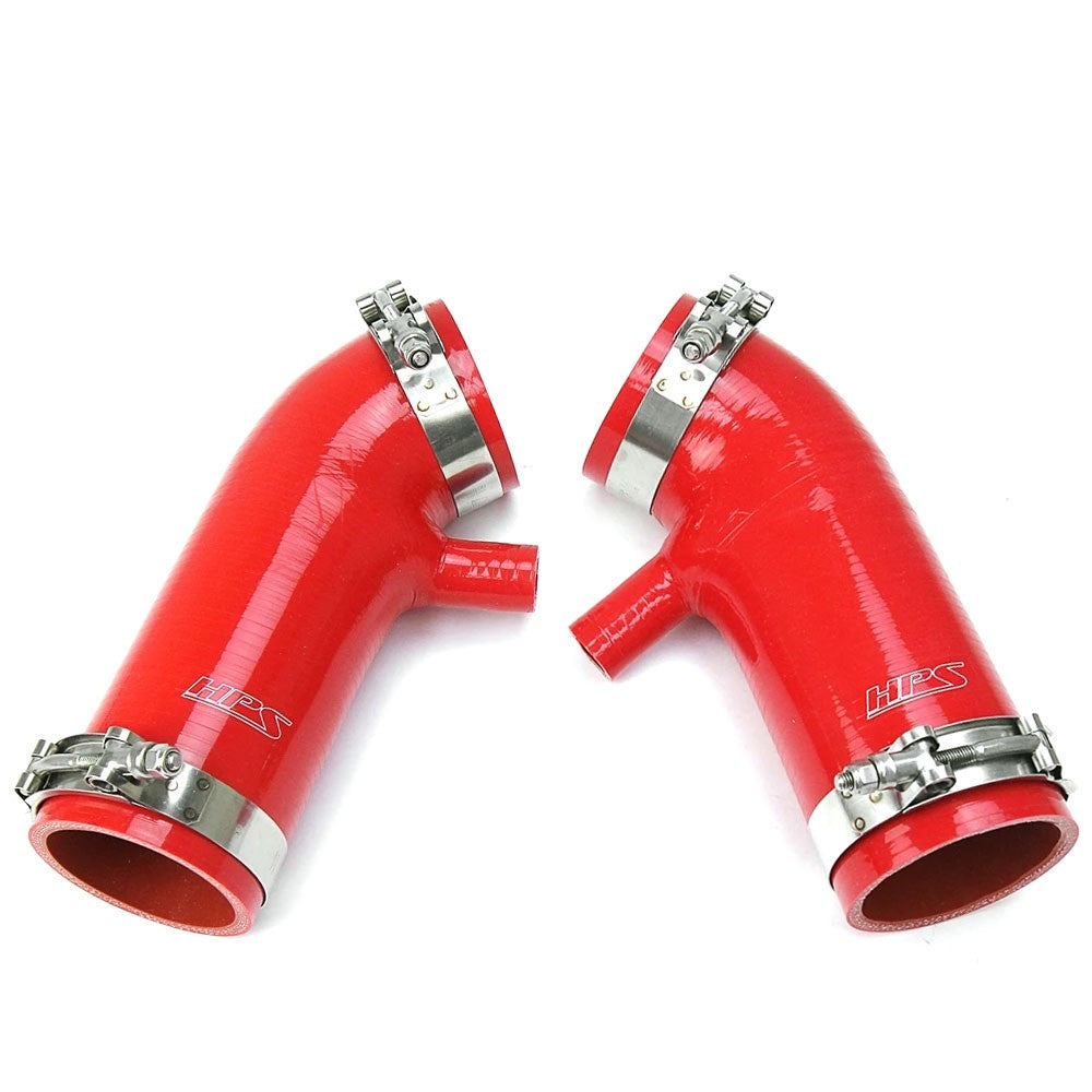 HPS Red Silicone Post MAF Air Intake Hose For Infiniti 07-08 G35 Sedan VQ35HR-Performance-BuildFastCar