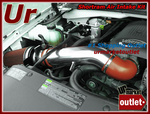 High Flow Black Cold Air Intake Kit+Heat Shield For Cadillac Escalade/EXT GMT800-Performance-BuildFastCar