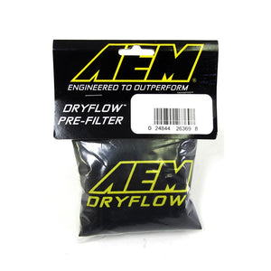 AEM AEM-1-4000 Round Pre-Filter Wrap for Shortram Cold Air Intake CAI Hydro Lock-Filter-BuildFastCar