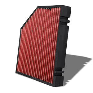Red High Flow OE Style Drop-In Panel Cabin Air Filter For Audi A6/Porsche Macan-Interior-BuildFastCar