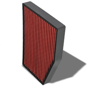Red High Flow OE Style Drop-In Panel Cabin Air Filter For Audi/Volkswagen R32-Interior-BuildFastCar