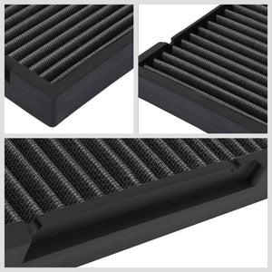 Black High Flow OE Style Drop-In Panel Cabin Air Filter For 16-18 Honda Civic-Performance-BuildFastCar