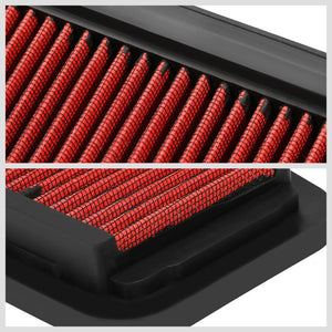 Reusable Red High Flow Drop-In Panel Air Filter For Toyota 03-09 4Runner 4.0L