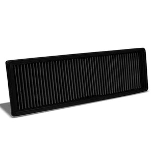 Black High Flow Cotton Washable Drop-In Panel Air Filter For 10-14 VW Golf 2.5L-Performance-BuildFastCar