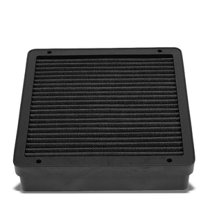 Black High Flow Performance Washable Drop-In Panel Air Filter For 02-07 Lancer-Performance-BuildFastCar