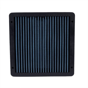 Blue High Flow Cotton Gauze OE Style Drop-In Panel Air Filter For 02-07 Lancer-Performance-BuildFastCar