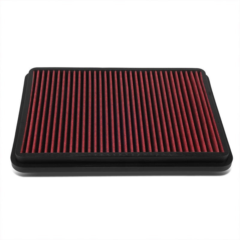 Red High Flow Cotton OE Style Drop-In Panel Air Filter For 03-08 4Runner 4.7L V8-Performance-BuildFastCar