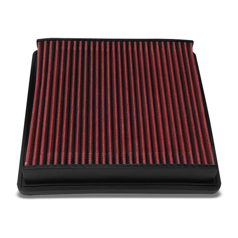 Red High Flow Cotton OE Style Drop-In Panel Air Filter For 11-14 Chrysler 200-Performance-BuildFastCar