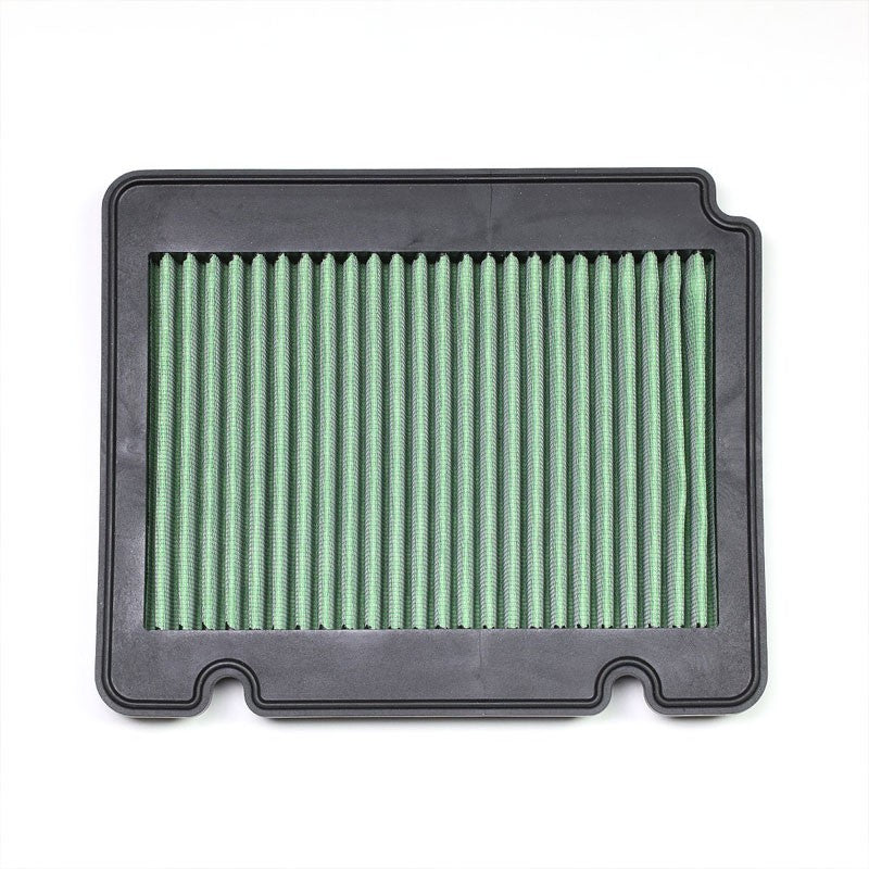 Green High Flow Performance Washable Drop-In Panel Air Filter For 04-11 Aveo-Performance-BuildFastCar