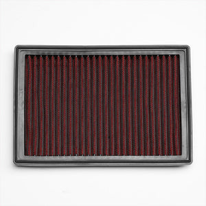 Red High Flow Cotton OE Style Drop-In Panel Air Filter For 12-17 Sonic 1.8L 1.4T-Performance-BuildFastCar