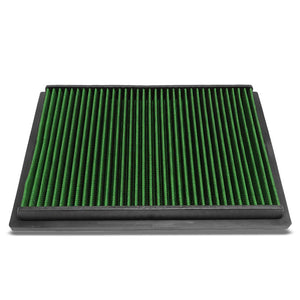 Green High Flow Cotton OE Style Drop-In Panel Air Filter For 10-17 4Runner 4.0L-Performance-BuildFastCar