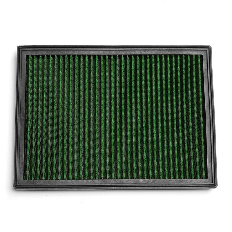Green High Flow Cotton OE Style Drop-In Panel Air Filter For 10-17 4Runner 4.0L-Performance-BuildFastCar