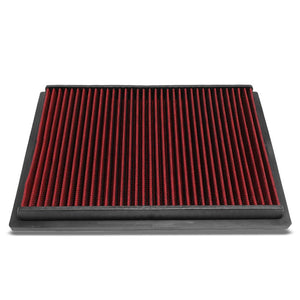 Red High Flow Cotton OE Style Drop-In Panel Air Filter For 10-17 4Runner 4.0L-Performance-BuildFastCar