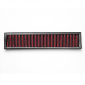 Red High Flow Direct Replacement Drop-In Panel Air Filter For 10-14 Peugeot 408-Performance-BuildFastCar