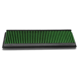 Green High Flow Replace Airbox Drop-In Panel Air Filter For 03-07 Peugeot 307-Performance-BuildFastCar