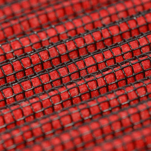 Red High Flow Cotton Wash/Reusable Drop-In Panel Air Filter For 04-12 Citroen C4-Performance-BuildFastCar