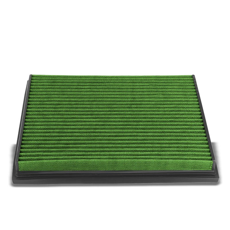 Green High Flow Washable OE Drop-In Panel Air Filter For BMW 11-17 X5 X6 3.0L-Performance-BuildFastCar