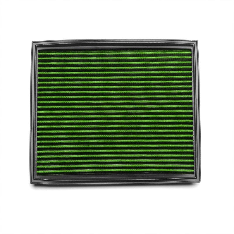 Green High Flow Washable OE Drop-In Panel Air Filter For BMW 11-17 X5 X6 3.0L-Performance-BuildFastCar