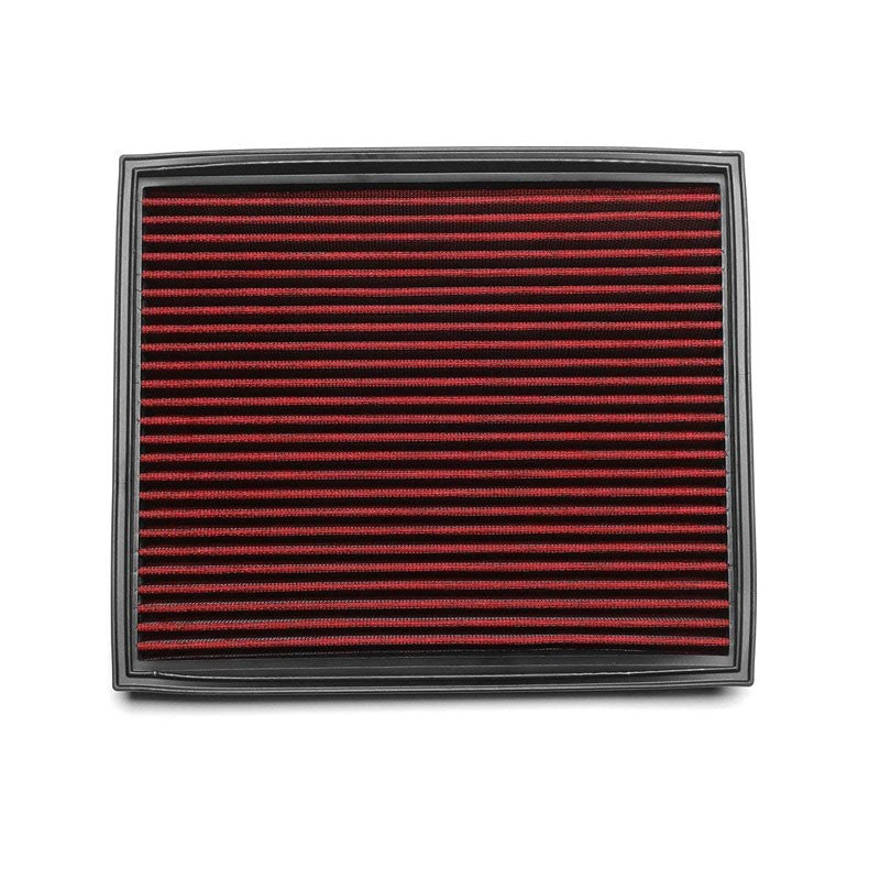 Red High Flow Performance OE Drop-In Panel Air Filter For BMW 535i 3.0L Turbo-Performance-BuildFastCar