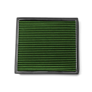 Green High Flow Performance Drop-In Panel Air Filter For Audi 06-11 A6 3.2L-Performance-BuildFastCar