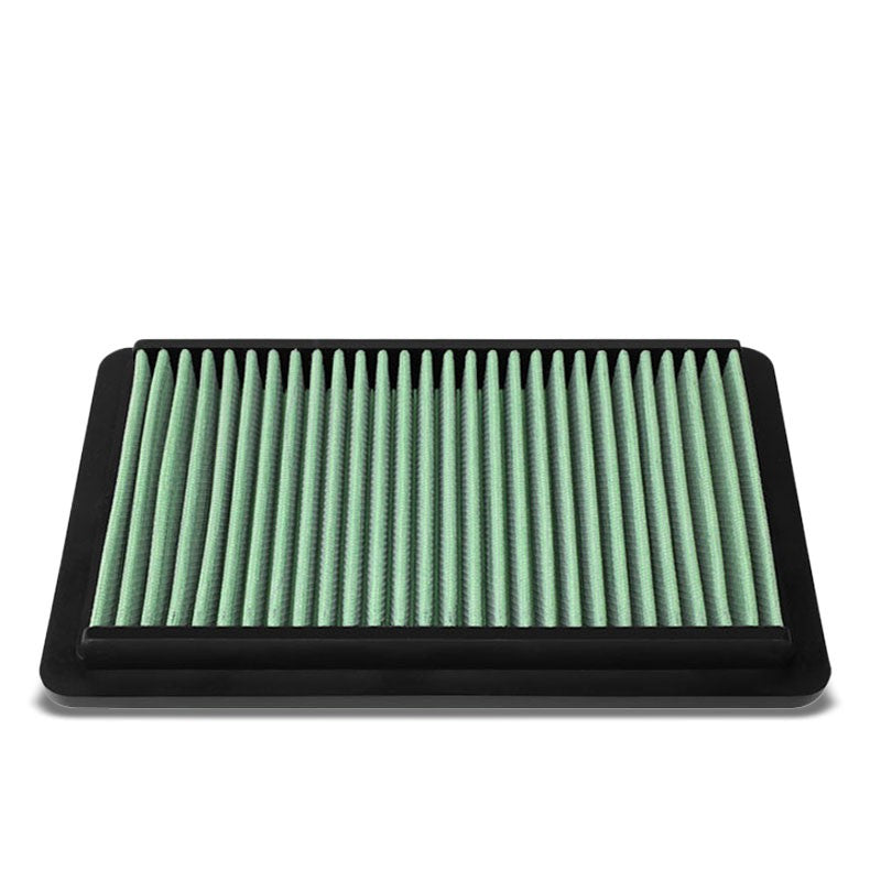 Green High Flow Performance Drop-In Panel Air Filter For 95-03 Mazda Protege5-Performance-BuildFastCar
