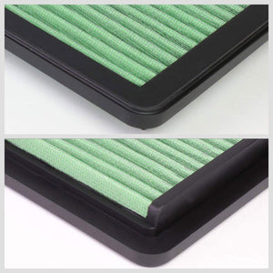 Green High Flow Performance Drop-In Panel Air Filter For 95-03 Mazda Protege5-Performance-BuildFastCar