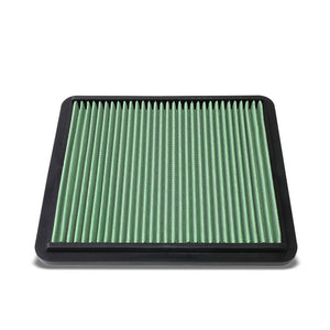 Green High Flow Performance Drop-In Panel Air Filter For 07-11 Holden Epica 2.4L-Performance-BuildFastCar