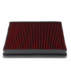 Red High Flow Performance Drop-In Panel Air Filter For 05-09 Buick LaCrosse-Performance-BuildFastCar