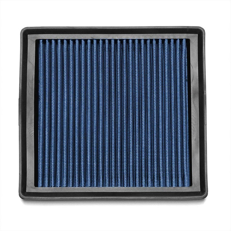 Blue High Flow Cotton Washable OE Drop-In Panel Air Filter For 14-17 Sportvan L4-Performance-BuildFastCar