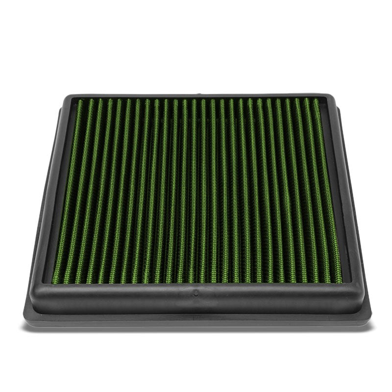 Green High Flow Washable OE Style Drop-In Panel Air Filter For 14-17 Sportvan L4-Performance-BuildFastCar