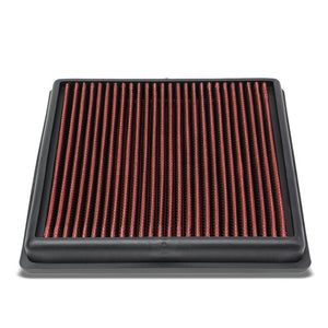 Red High Flow Performance Drop-In Panel Air Filter For 14-17 VW Sportvan L4-Performance-BuildFastCar