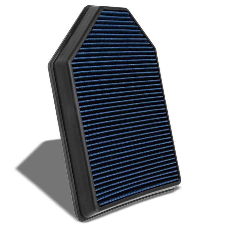 Blue High Flow Washable OE Style Drop-In Panel Air Filter For 11-18 Charger-Performance-BuildFastCar