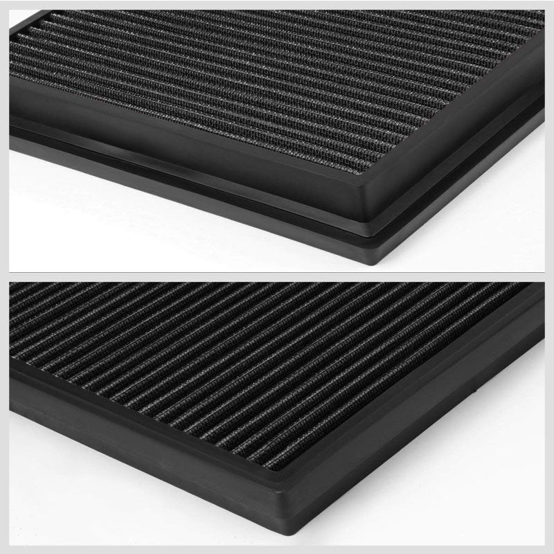 Black High Flow OE Style DropIn Panel Air Filter For Toyota Hilux/Fotuner Diesel-Performance-BuildFastCar