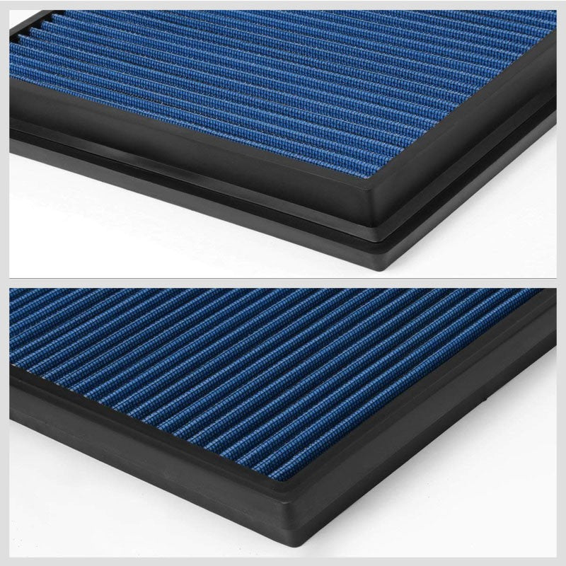Blue High Flow OE Style Drop-In Panel Air Filter For Toyota Hilux/Fotuner Diesel-Performance-BuildFastCar